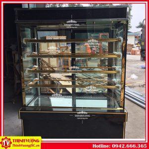 Tủ mát trưng bày thực phẩm 5 tầng kính phẳng (1.8 mét) – Hình ảnh máy tự động | ThinhVuongJSC.VN tu mat trung bay thuc pham 5 tang kinh phang 1.8m 2