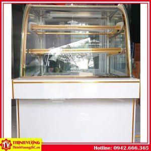 Tủ mát trưng bày thực phẩm kính cong (1.2 mét) – Hình ảnh máy tự động | ThinhVuongJSC.VN tu mat trung bay thuc pham kinh cong 1.2m 1