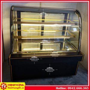 Tủ mát trưng bày thực phẩm kính cong (1.2 mét) – Hình ảnh máy tự động | ThinhVuongJSC.VN tu mat trung bay thuc pham kinh cong 1.2m 3