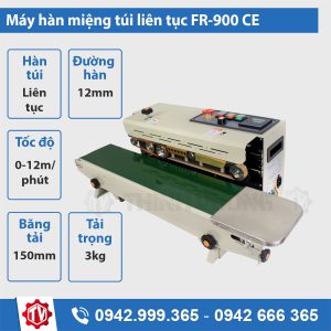 Máy hàn miệng túi liên tục FR-900 CE