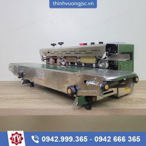 Máy hàn miệng túi liên tục in date FRD-1000C (CE, phun sơn ) – Hình ảnh máy tự động | ThinhVuongJSC.VN may-han-mieng-tui-lien-tuc-co-in-date-frd-1000c-inox-1