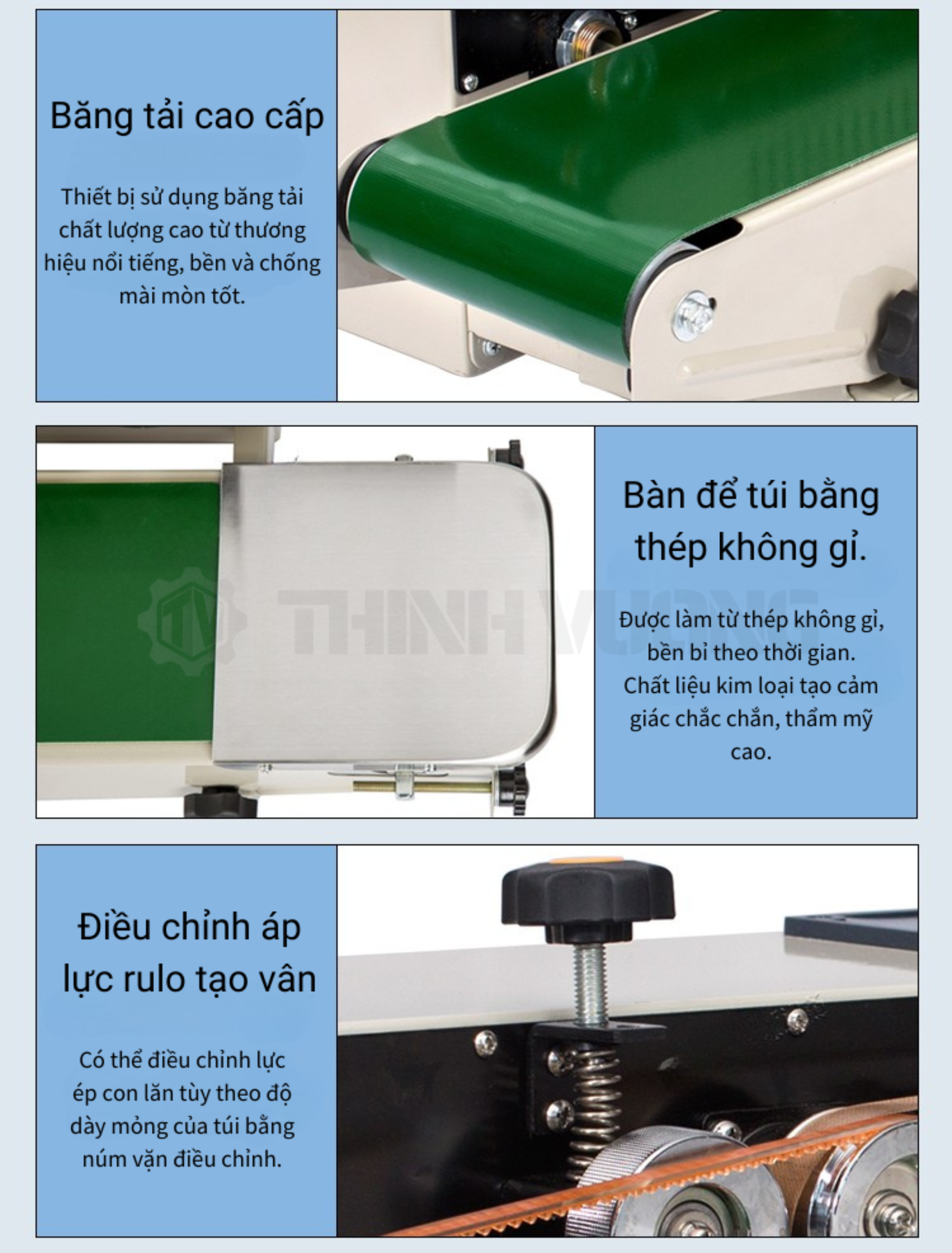 Máy hàn miệng túi liên tục FR-900 CE – Hình ảnh máy tự động | ThinhVuongJSC.VN may han mieng tui lien tuc fr 900 ce 11 – máy tại ThinhVuongJSC.VN