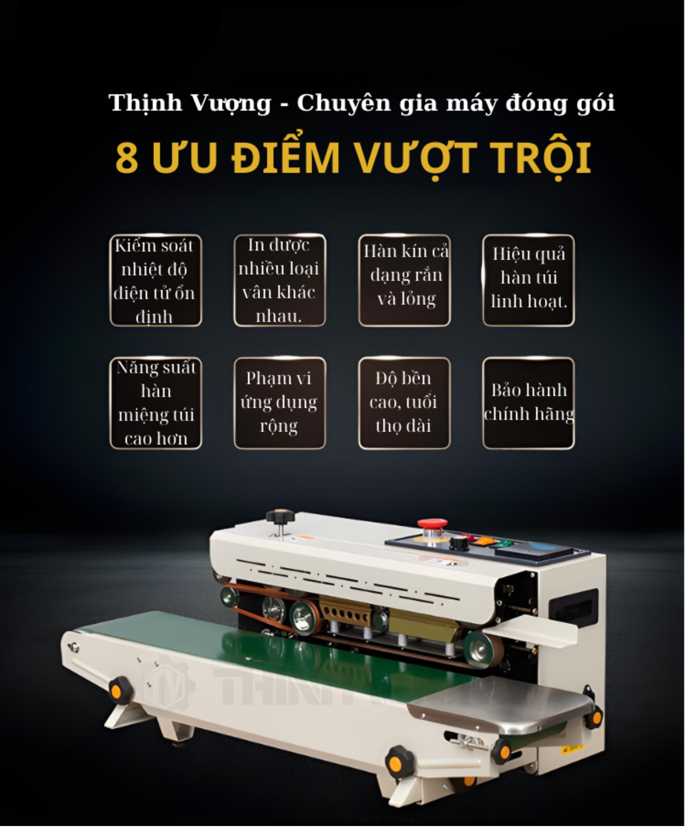 Máy hàn miệng túi liên tục FR-900 CE – Hình ảnh máy tự động | ThinhVuongJSC.VN may han mieng tui lien tuc fr 900 ce 6 – máy tại ThinhVuongJSC.VN