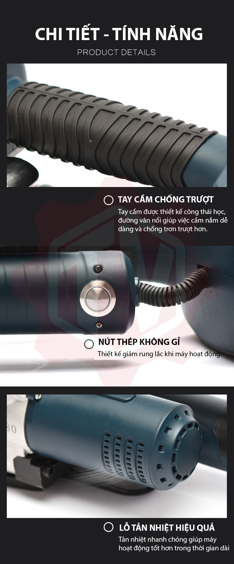 Máy đai dây PP PET dùng pin DD19A cầm tay – Hình ảnh máy tự động | ThinhVuongJSC.VN DD19A