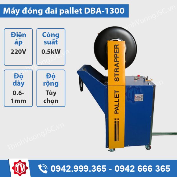 Máy đóng đai pallet DBA-1300