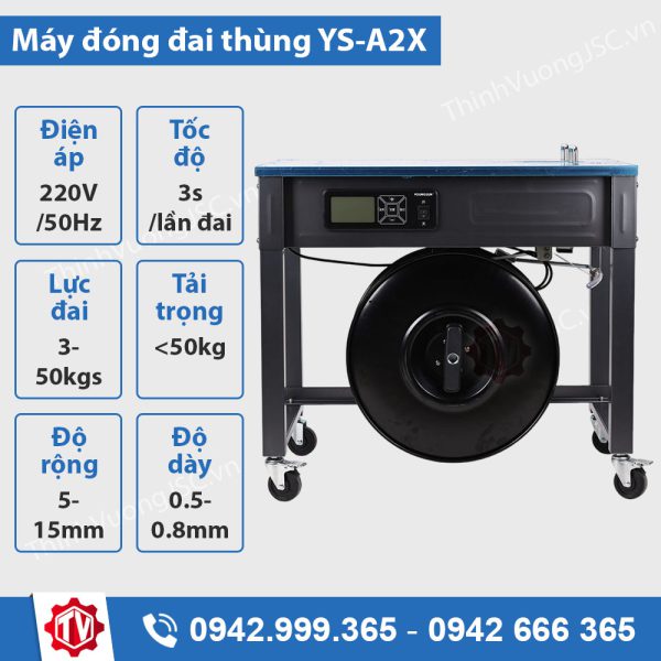 Máy đóng đai thùng YS-A2X