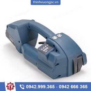 Máy đai dây PP PET dùng pin Q1 cầm tay – Hình ảnh máy tự động | ThinhVuongJSC.VN TV DP12 May dai day PP PET dung pin Q1 cam tay 2 – máy tại ThinhVuongJSC.VN