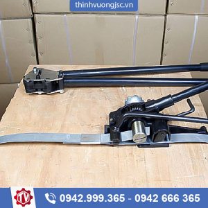 Bộ dụng cụ siết đai thép và kìm kẹp bọ HM98 32mm – Hình ảnh máy tự động | ThinhVuongJSC.VN bộ dụng cụ siết đai thép