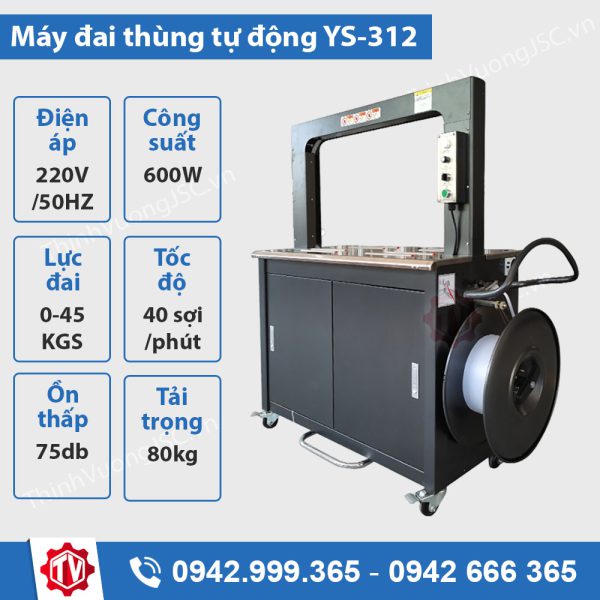 Máy đai thùng tự động YS-312