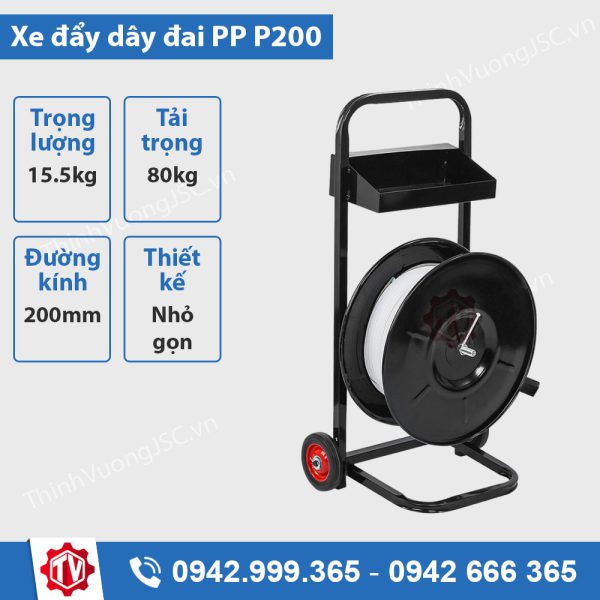 Xe đẩy dây đai PP P200