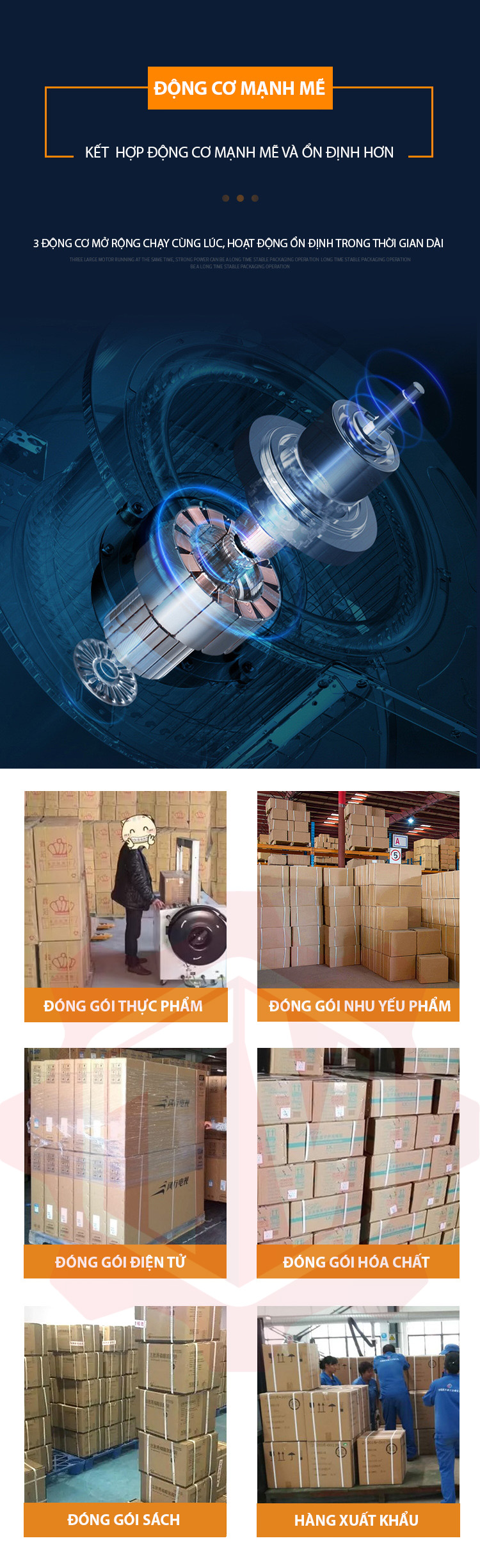 Máy đai thùng tự động YS-309 – Hình ảnh máy tự động | ThinhVuongJSC.VN YS-309