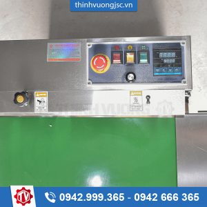Máy hàn miệng túi liên tục FR-900W CE, inox (Băng tải 40cm) – Hình ảnh máy tự động | ThinhVuongJSC.VN máy hàn miệng túi liên tục fr900w ce