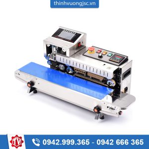 Máy hàn miệng túi liên tục in date FR-1600 (phun sơn ) – Hình ảnh máy tự động | ThinhVuongJSC.VN fr 1600 inox 2 – máy tại ThinhVuongJSC.VN