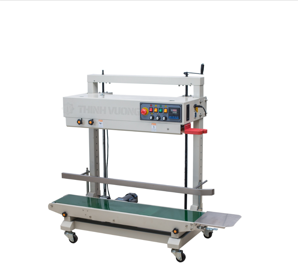 Máy hàn miệng túi liên tục in date điều chỉnh độ cao FRD-1200V ( CE, phun sơn ) – Hình ảnh máy tự động | ThinhVuongJSC.VN may han mieng tui lien tuc in date dieu chinh do cao frd 1200v ce phun son 2 2 – máy tại ThinhVuongJSC.VN