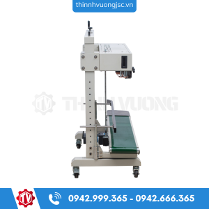 Máy hàn miệng túi liên tục in date điều chỉnh độ cao FRD-1200V ( CE, phun sơn ) – Hình ảnh máy tự động | ThinhVuongJSC.VN may han mieng tui lien tuc in date dieu chinh do cao frd 1200v ce phun son 2 – máy tại ThinhVuongJSC.VN