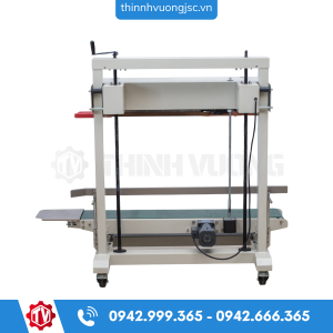 Máy hàn miệng túi liên tục in date điều chỉnh độ cao FRD-1200V ( CE, phun sơn ) – Hình ảnh máy tự động | ThinhVuongJSC.VN may han mieng tui lien tuc in date dieu chinh do cao frd 1200v ce phun son 4 – máy tại ThinhVuongJSC.VN
