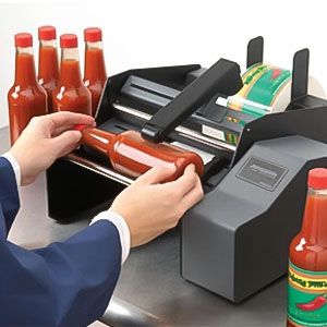 Máy dán nhãn decal