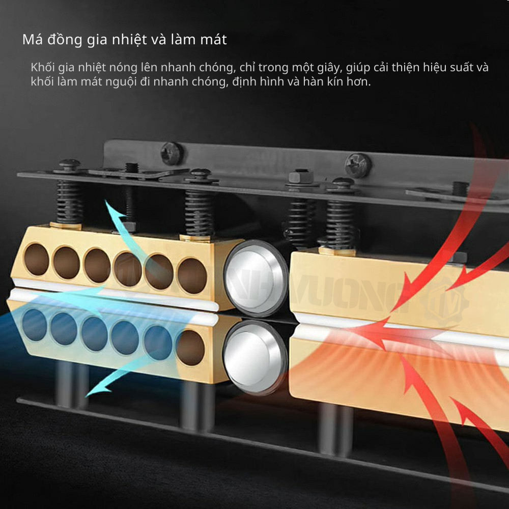 Máy hàn miệng túi liên tục in date FRM-1000 – Hình ảnh máy tự động | ThinhVuongJSC.VN FRM-1000