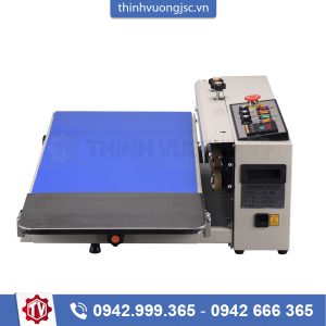 Máy hàn miệng túi liên tục in date FRM-1000W – Hình ảnh máy tự động | ThinhVuongJSC.VN may han mieng tui lien tuc in date frm1000w bang tai 40cm 2 – máy tại ThinhVuongJSC.VN