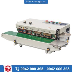 Máy hàn miệng túi liên tục in date FRD-1000L (CE, phun sơn )