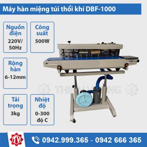 máy hàn miệng túi liên tục DBF-1000