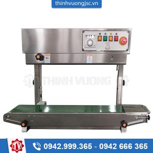 Máy hàn miệng túi liên tục thổi khí điều chỉnh độ cao DBF-1000ANV (CE, phun sơn) – Hình ảnh máy tự động | ThinhVuongJSC.VN DBF 1000ANV 2 – máy tại ThinhVuongJSC.VN