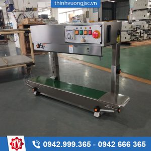 Máy hàn miệng túi liên tục thổi khí điều chỉnh độ cao DBF-1000ANV (CE, phun sơn) – Hình ảnh máy tự động | ThinhVuongJSC.VN DBF 1000ANV 4 – máy tại ThinhVuongJSC.VN