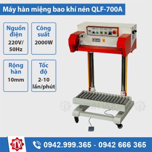 Máy hàn miệng bao khí nén QLF-700A