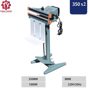 Máy hàn miệng túi dập chân PSF-350/...1000 2 dây nhiệt