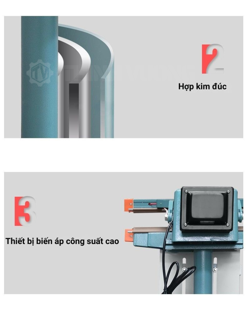 Máy hàn miệng túi dập chân PSF-350/...1000 2 dây nhiệt – Hình ảnh máy tự động | ThinhVuongJSC.VN may han mieng tui dap chan 2 day nhiet psf 18 – máy tại ThinhVuongJSC.VN