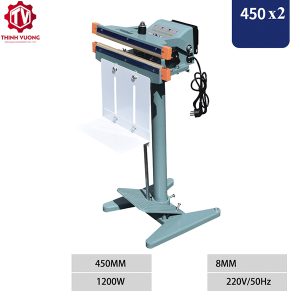 Máy hàn miệng túi dập chân PSF-350/...1000 2 dây nhiệt