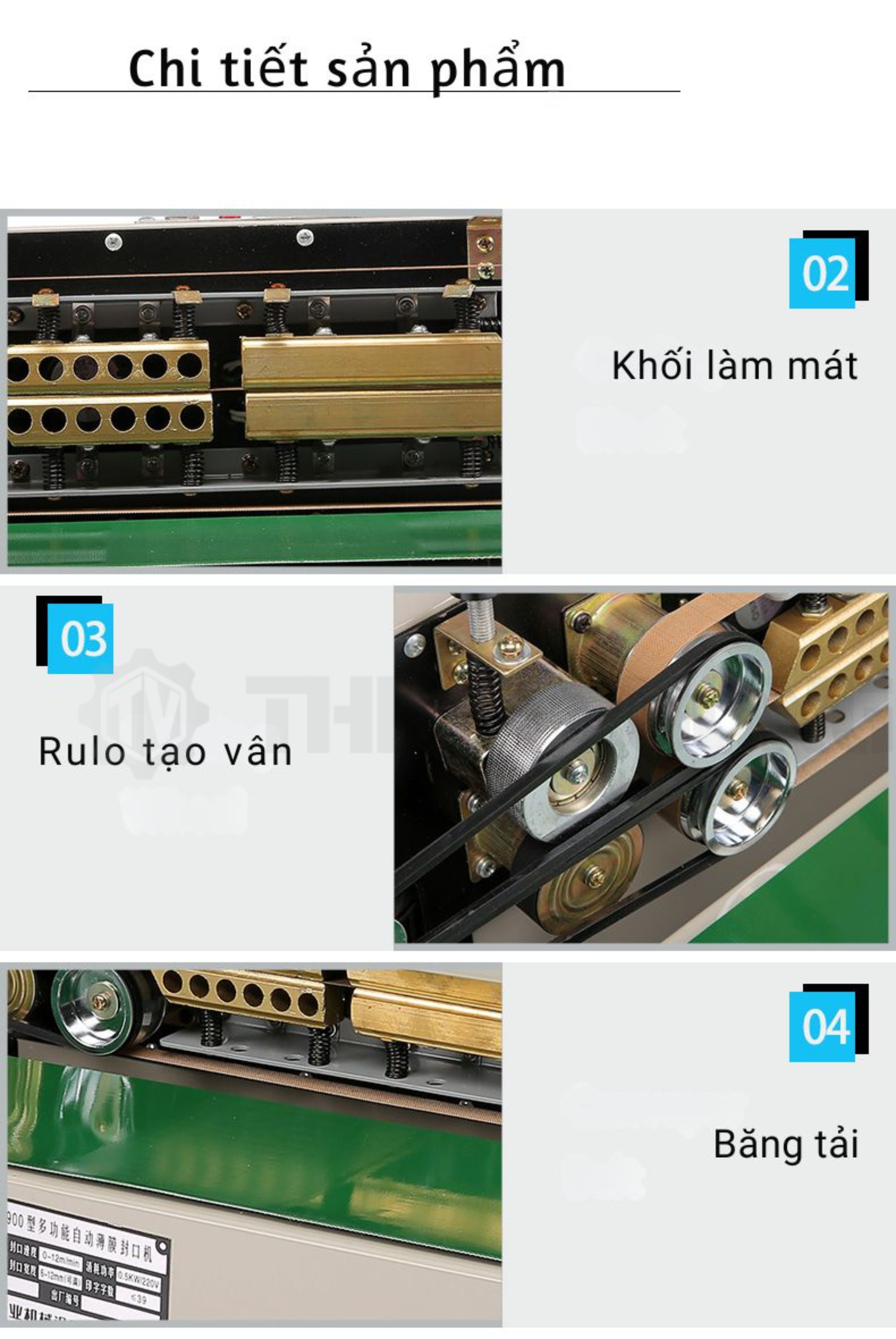 Máy hàn miệng túi liên tục Duoqi FR-900 – Hình ảnh máy tự động | ThinhVuongJSC.VN may han mieng tui lien tuc duoqi fr 900 2 – máy tại ThinhVuongJSC.VN