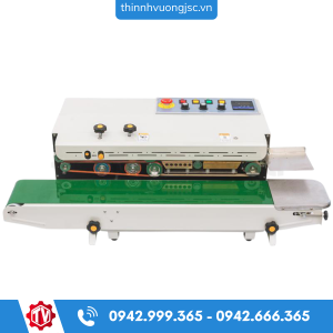 Máy hàn miệng túi liên tục in date FRD-1000L (CE, phun sơn ) – Hình ảnh máy tự động | ThinhVuongJSC.VN may han mieng tui lien tuc in date frd 1000l ce phun son – máy tại ThinhVuongJSC.VN