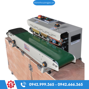 Máy hàn miệng túi liên tục hướng từ trái qua phải FR-900 – Hình ảnh máy tự động | ThinhVuongJSC.VN may han mieng tui lien tuc huong tu trai qua phai – máy tại ThinhVuongJSC.VN
