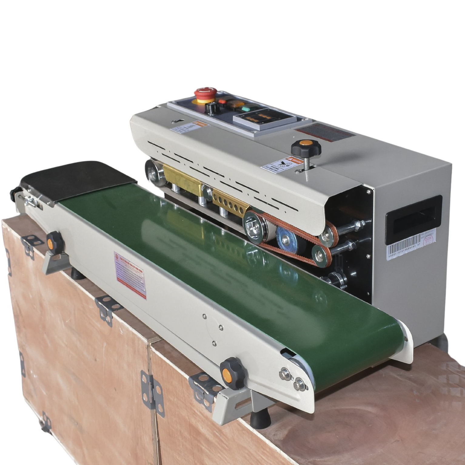 Máy hàn miệng túi liên tục hướng từ trái qua phải FR-900 – Hình ảnh máy tự động | ThinhVuongJSC.VN may han mieng tui lien tuc huong tu trai qua phai – máy tại ThinhVuongJSC.VN